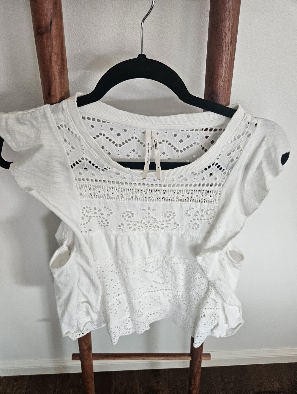 Anthropologie Boho Lace Tank Top - Picture 6 of 16